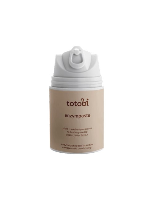 Totobi Enzympaste Peanut Nut Enzymatyczna pasta do zębów dla psa i kota o smaku masła orzechowego