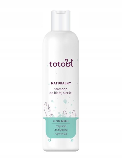 Totobi naturalny szampon dla psa BIAŁA SIERŚĆ 300ml