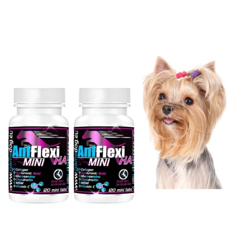 ZESTAW 2 X Game Dog Aniflexi HA Mini 120 tabletek