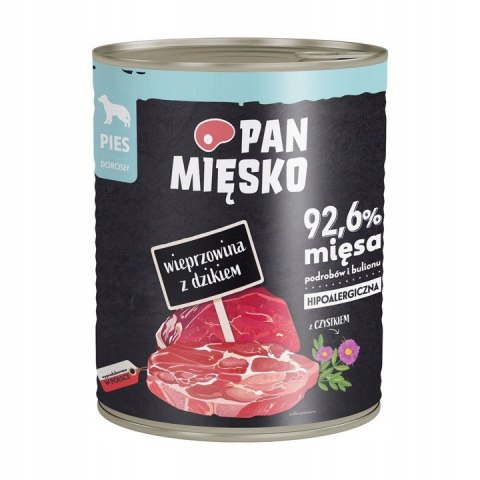 ZESTAWBPAN MIĘSKO WIEPRZOWINA Z DZIKIEM 6x800
