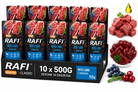 Dolina Noteci Rafi Jagnięcina 10x500 Saszetki