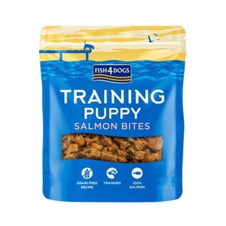 FISH4DOGS Puppy Salmon Bites łosoś trenerki dla szczeniaka
