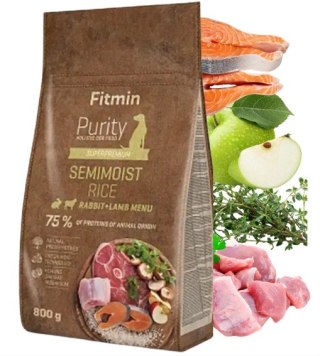 FITMIN dog Purity Rice Semimoist Rabbit&Lamb 0,8kg