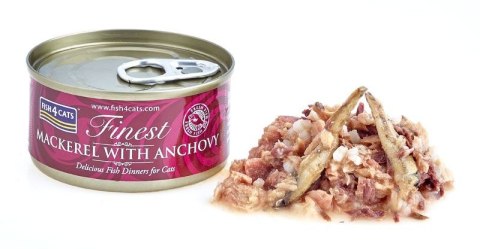 Fish4Cats Finest Makrela z Anchois 70g Karma dla Kota