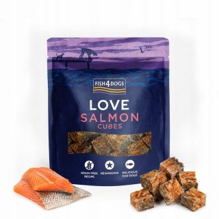 Fish4Dogs Salmon Cubes 85g SMACZKI DLA PSA