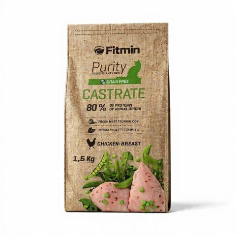 Fitmin cat Purity Castrate - 1,5 kg