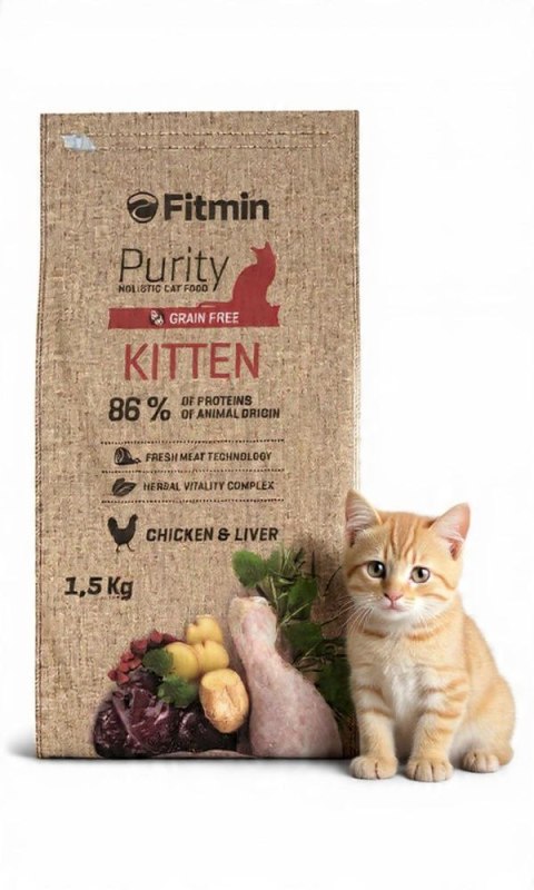 Fitmin cat Purity Kitten - 1,5 kg