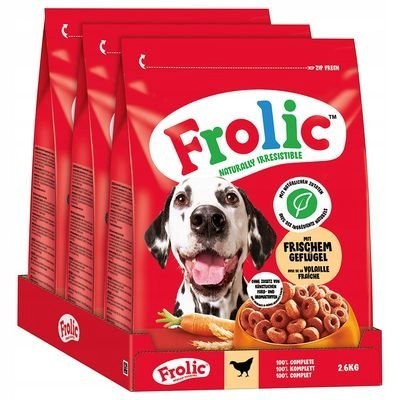 Frolic 7,8kg wołowina i warzywa karma sucha dla psa