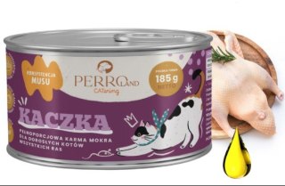 Perro Kaczka - karma mokra dla kotów PERROland CATering 185g