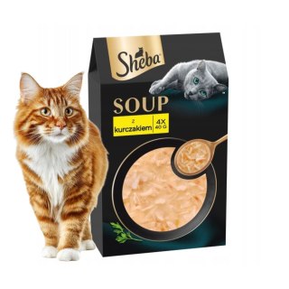 Sheba Soup z kurczakiem 4x40g