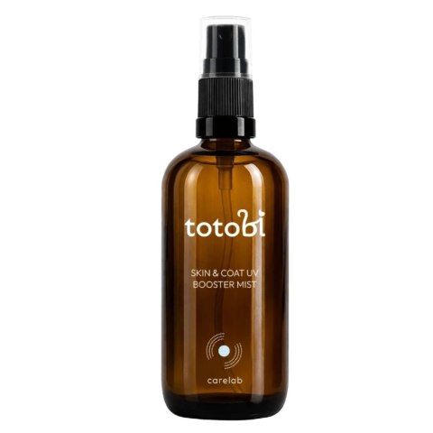 TOTOBI SKIN & COAT UV BOOSTER MIST Booster pielęgnacyjny do skóry i sierści z ochroną UV, z luksusową nutą zapchową dla psa 100 