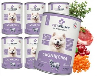 VetPrime PURE MONO JAGNIĘCINA 6x400