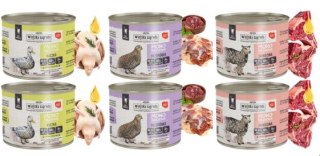 WIEJSKA ZAGRODA KOT MIX 6x200g MONOBIAŁKOWA KACZKA JAGNIĘCINA PRZEPIÓRKA