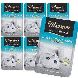 Zestaw Miamor CAT Ragout Royale Karma dla kota z tuńczykiem i kurczakiem 100g