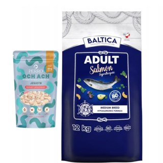 BALTICA ADULT SALMON MEDIUM 12KG DLA RAS ŚREDNICH Karma hypoalergiczna
