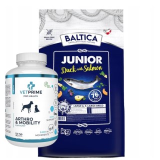 BALTICA JUNIOR DUCK & SALMON 12KG KACZKA Z ŁOSOSIEM karma dla szczeniąt