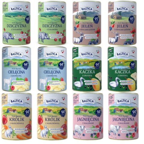 BALTICA PUSZKI MIX NAJLEPSZYCH SMAKÓW 12x40