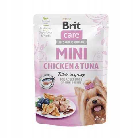 Brit Care Mini Chicken Tuna 6x85g Karma Mokra dla Psa Małych Ras