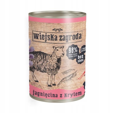 Karma dla kota Wiejska Zagroda Mix smaków 12x400g + gratis