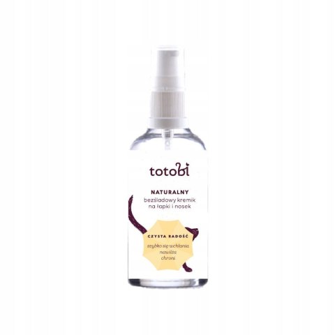 Totobi Naturalny bezśladowy kremik na łapki i nosek dla psa 2x50 ml