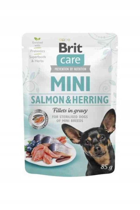 ZESTAW Brit Care Mini Pouch Herring 24X85g