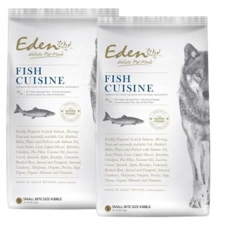ZESTAW Karma Eden Fish Cuisine - Rasy Małe dla psów małych ras 2X6kg