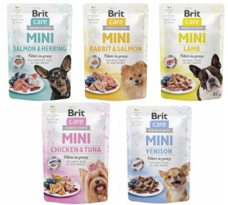 Zestaw - Brit Care Mini Pouch 15x85 saszetki dla małych ras PAKIET PRÓBNY
