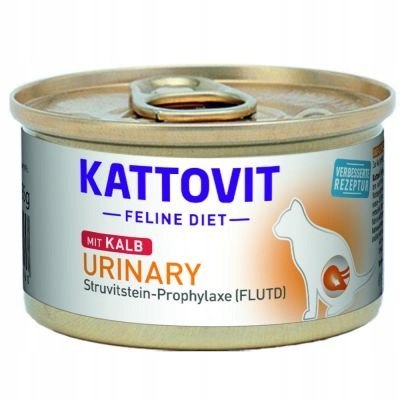 Zestaw KATTOVIT URINARY układ moczowy drogi moczowe CIELĘCINA 12x85g