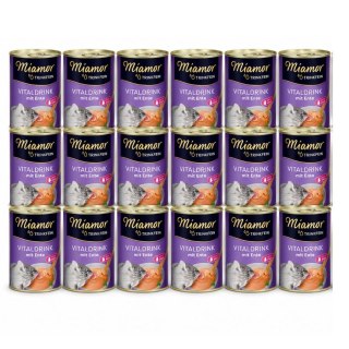 Zestaw Miamor Trinkfein Vitaldrink 24x135ml Kaczka