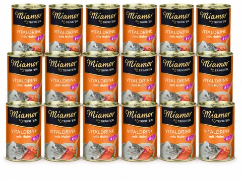 Zestaw Miamor Trinkfein Vitaldrink 24x135ml Napój nawadniający