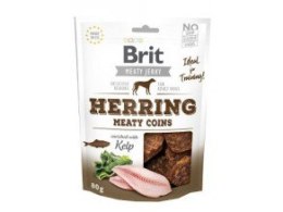 BRIT MEATY JERKY HERRING MEATY COINS 80g