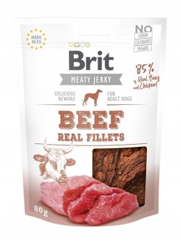 PRZYSMAKI BEEF BRIT BEEF JERKY REAL FILLETS 80g