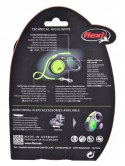 Smycz FLEXI New Neon S (5 m - 15 kg) Zielony