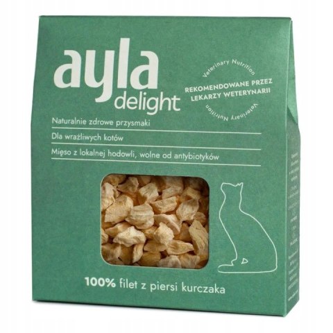 Ayla Delight Filet z Piersi Kurczaka 28g Liofilizowany Przysmak Dla Kota