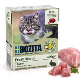 BOZITA Feline Królik w Sosie 370g Karma Mokra dla Kota Rabbit
