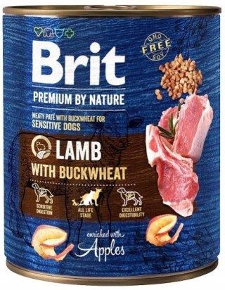 BRIT PREMIUM BY NATURE 800G LAMB&BUCKWHEAT