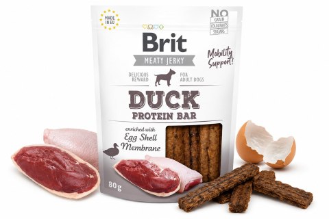 Brit Jerky Snack DUCK PROTEIN BAR przysmak Psa 80g