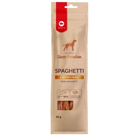 MACED SP SPAGHETTI Z WIEPRZOWINY 40 G