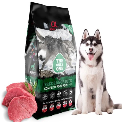 Na wagę Alpha Spirit Free Range Duck 1kg Kaczka