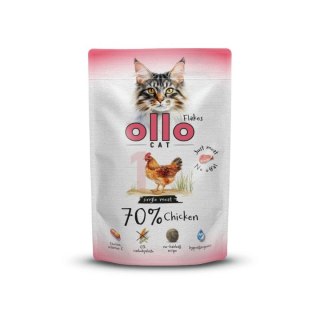 OLLO CAT - Kurczak 85g Nr 1 - MOKRA KARMA DLA KOTA