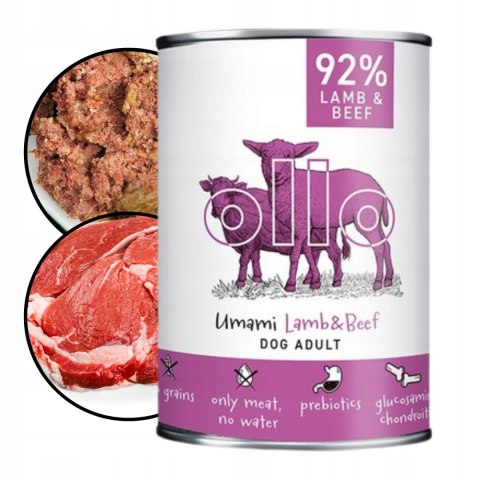 Ollo Umami Lamb & Beef 8x400 Jagniecina i Wołowina