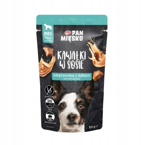 Pan Mięsko 4X150G SASZETKI dla psa mix smaków
