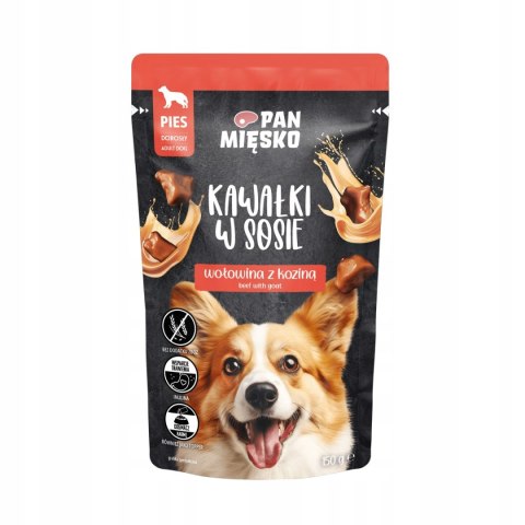 Pan Mięsko 4X150G SASZETKI dla psa mix smaków