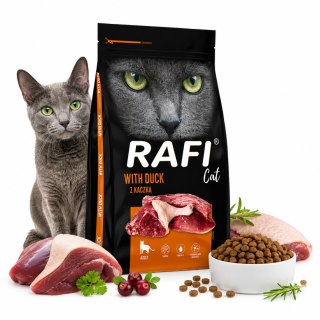 Rafi Cat z kaczką karma sucha dla kota 1,5 kg
