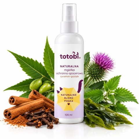Totobi Mgiełka ochronno-spacerowa MINI filtry UV, trawa cytrynowa, dla psa