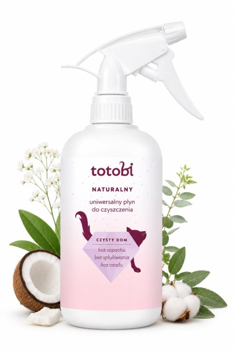 Totobi Naturalny Płyn do Mycia Misek Zabawek Akcesoriów Psa Kota 500ml