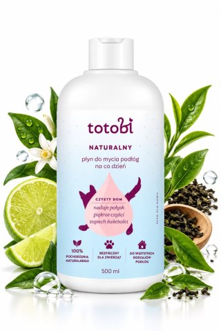 Totobi Naturalny Płyn do Mycia Podłóg przy Psie Kocie Zwierzętach 500ml