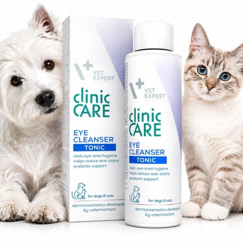 VET EXPERT EYE CLEANSER - preparat pielęgnacyjny do oczu dla psów i kotów 100 ml