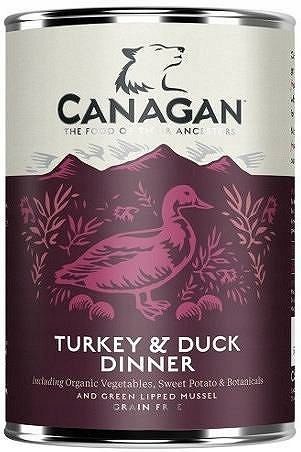 ZESTAW Canagan Turkey & Duck 12X400g Karma Mokra dla Psa Indyk Kaczka