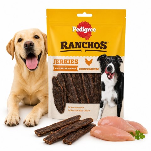 Zestaw Pedigree Ranchos Fillets kaczka kurczak 2x180g